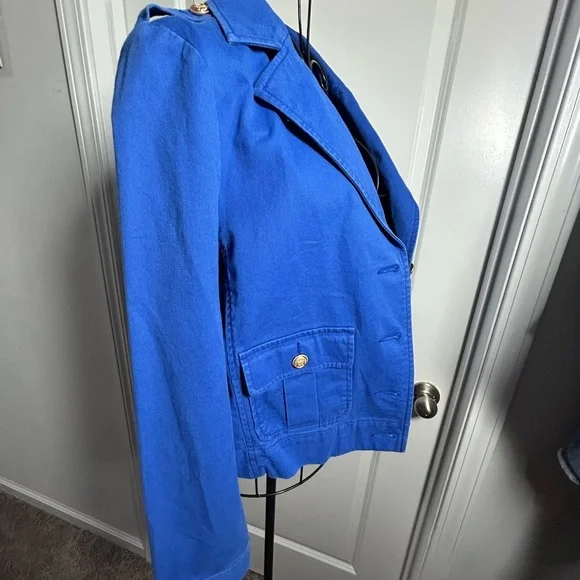 Talbots Royal Blue Jacket - Picture 3 of 8